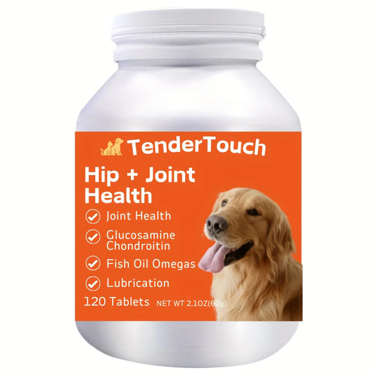 Tender Touch Dog Hip & Joint Supplement - Glucosamine Chondroitin & Vitamin A - Support Mobility & Comfort - My Store