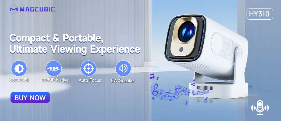 VisionBeam HY450 Ultra Short Throw Smart Projector - My Store