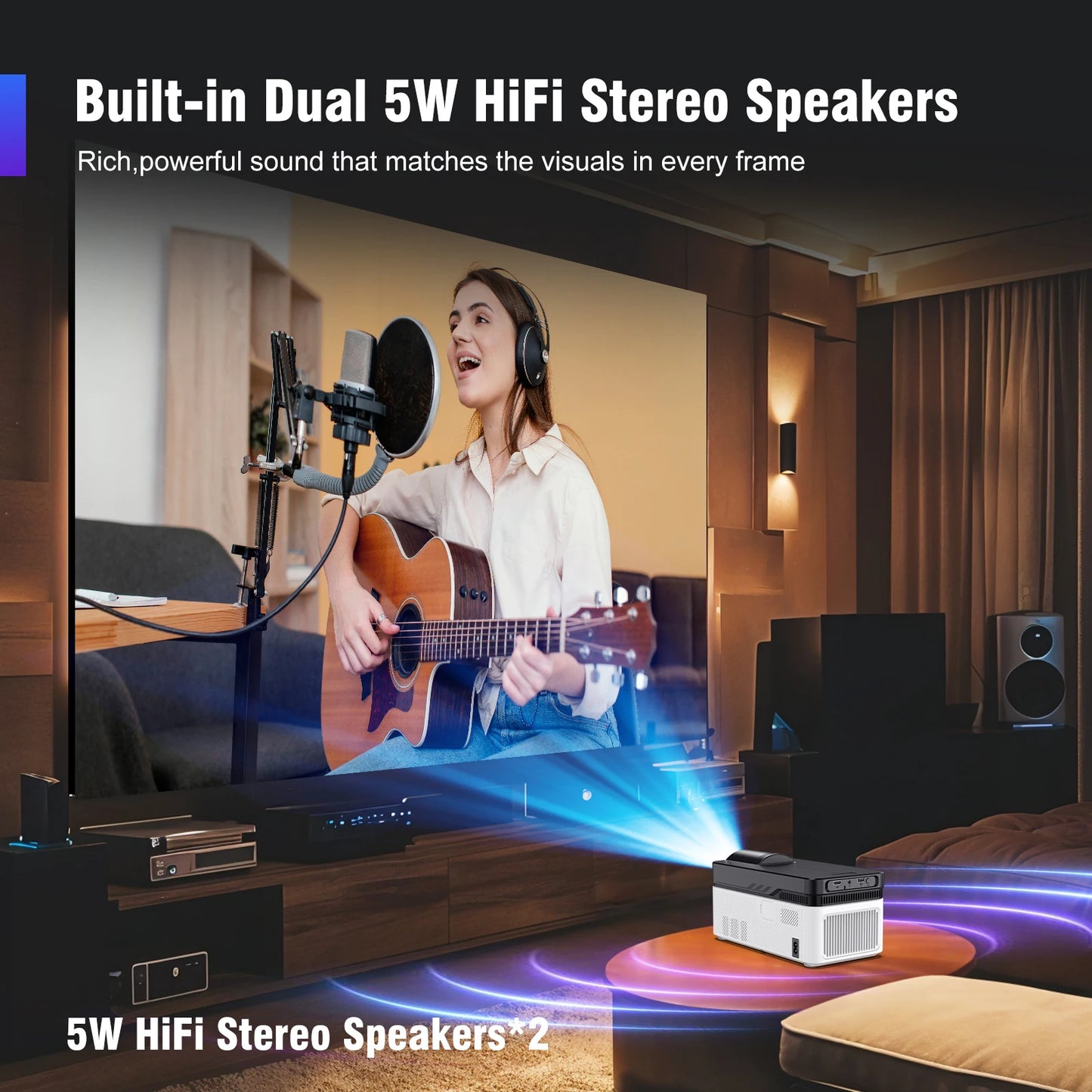 VisionBeam HY450 Ultra Short Throw Smart Projector - My Store