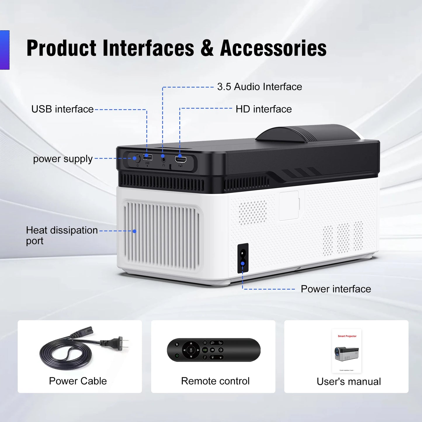 VisionBeam HY450 Ultra Short Throw Smart Projector - My Store