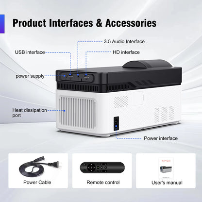 VisionBeam HY450 Ultra Short Throw Smart Projector - My Store