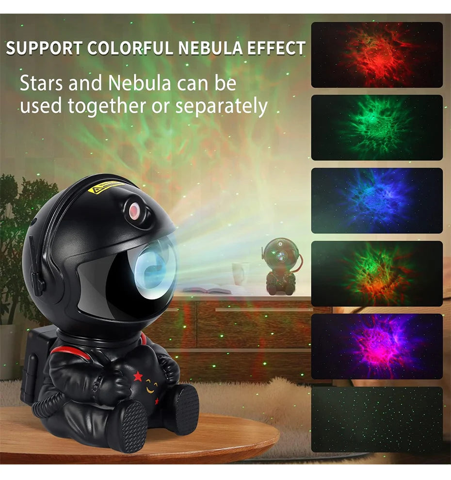 Astronaut Galaxy Star Projector Lamp - My Store