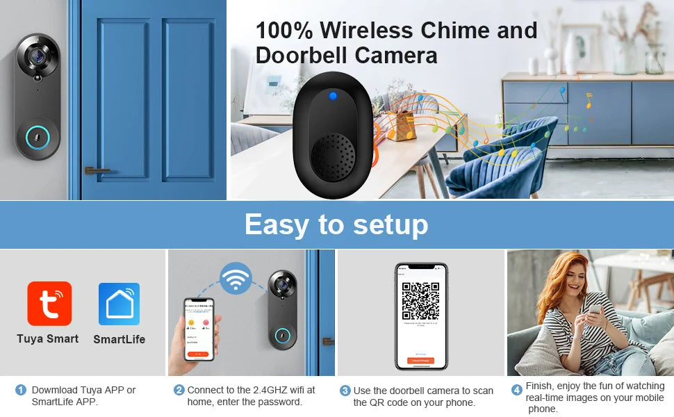 SafeHello - Video Doorbell Camera - My Store