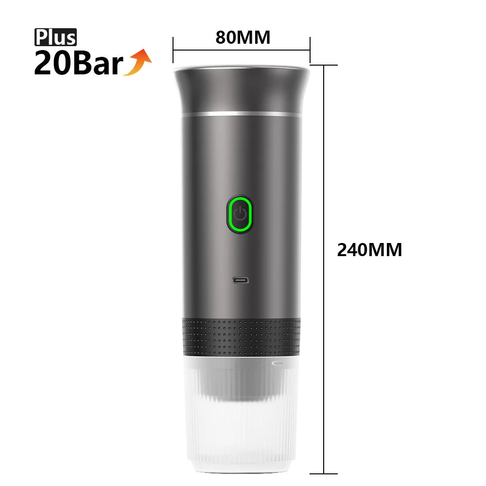 BrewMate Go - Portable Electric Espresso Maker for Home, Car & Outdoor - My Store