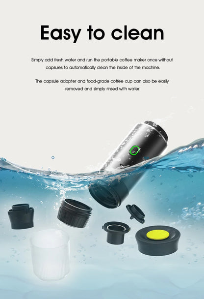BrewMate Go - Portable Electric Espresso Maker for Home, Car & Outdoor - My Store