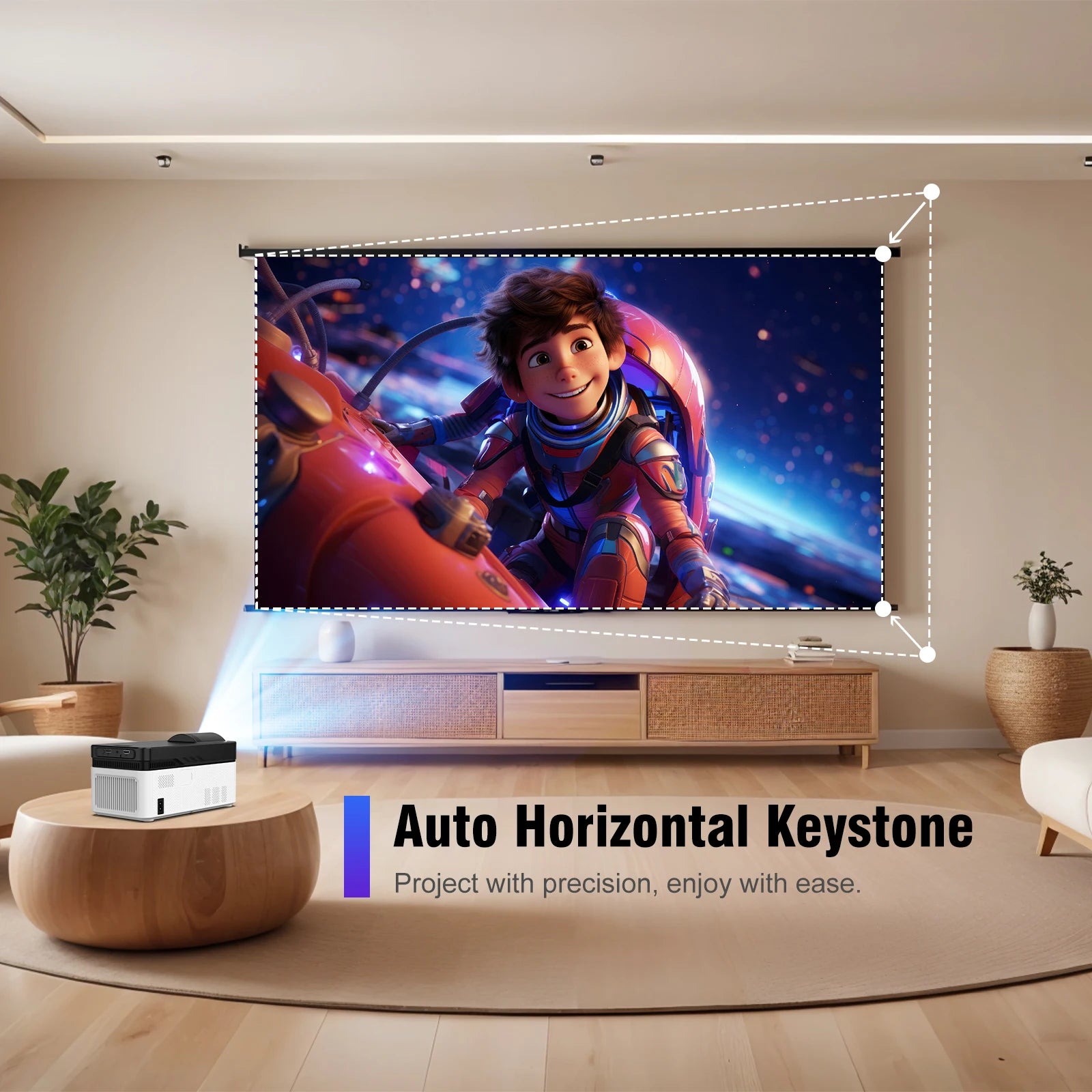 VisionBeam HY450 Ultra Short Throw Smart Projector - My Store