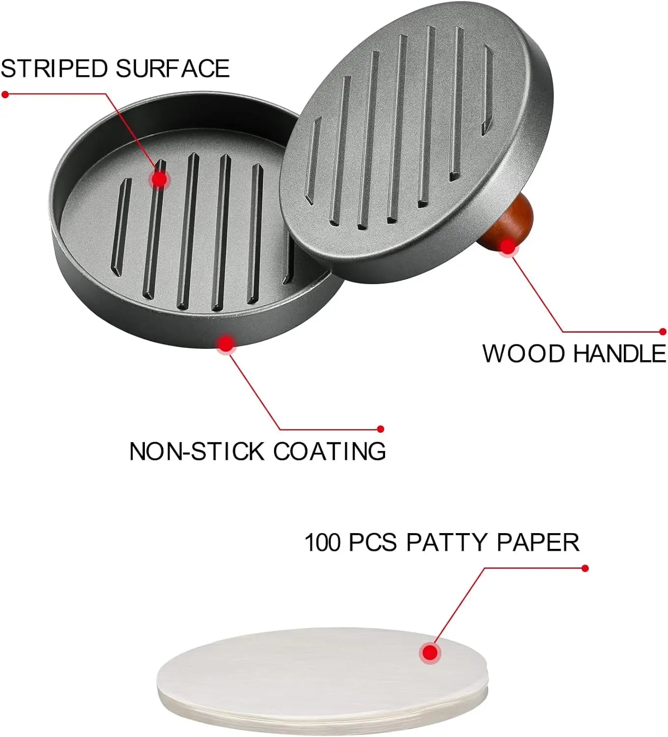 Master Burger Press - Paty maker - My Store