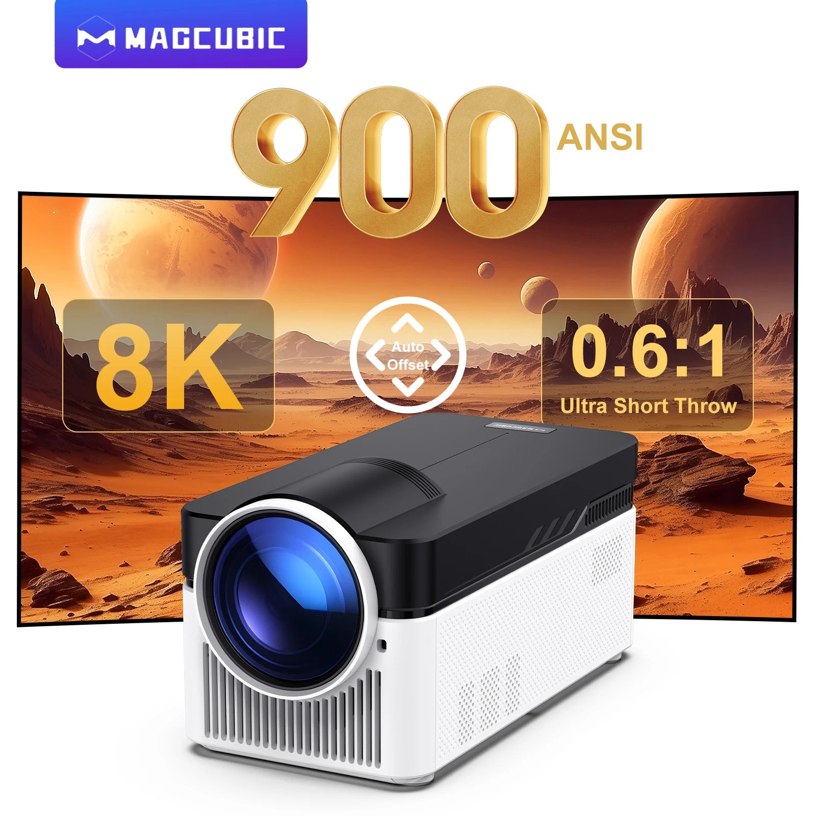 VisionBeam HY450 Ultra Short Throw Smart Projector - My Store