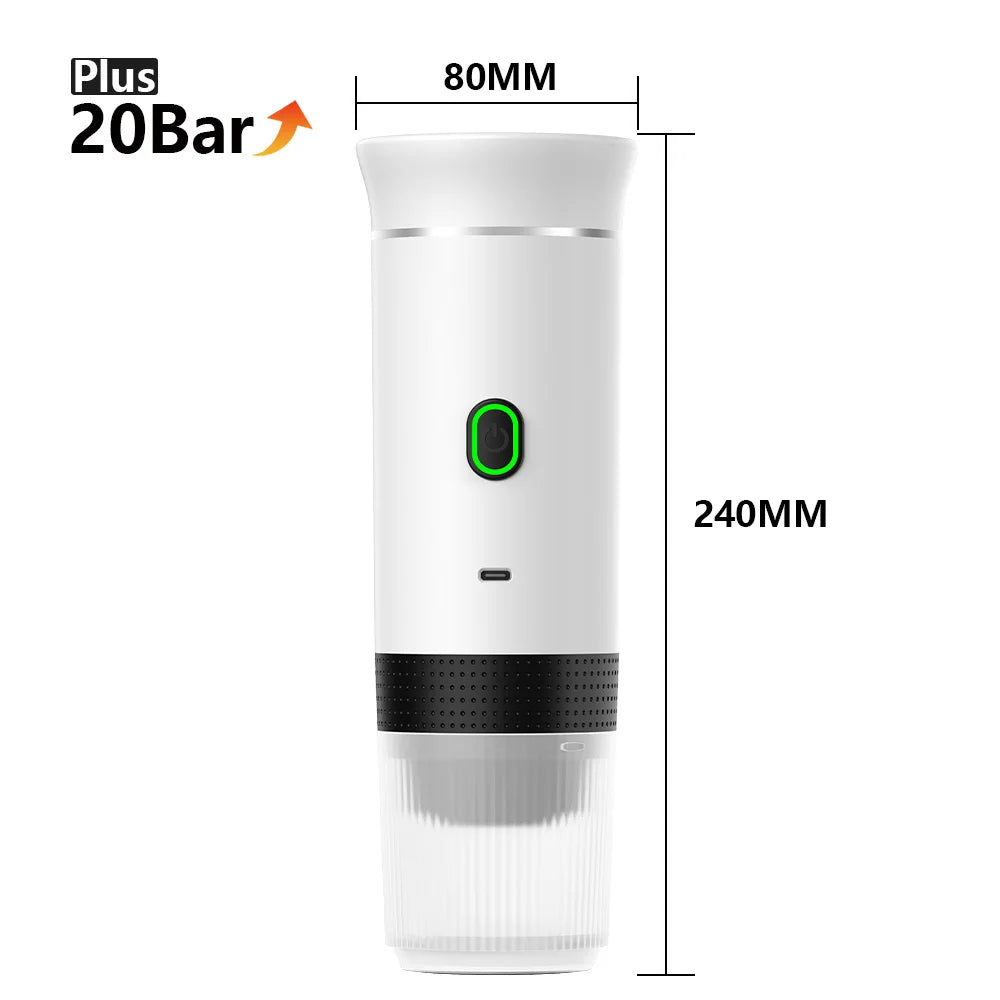 BrewMate Go - Portable Electric Espresso Maker for Home, Car & Outdoor - My Store