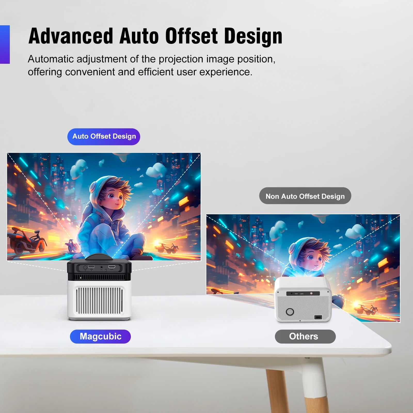 VisionBeam HY450 Ultra Short Throw Smart Projector - My Store