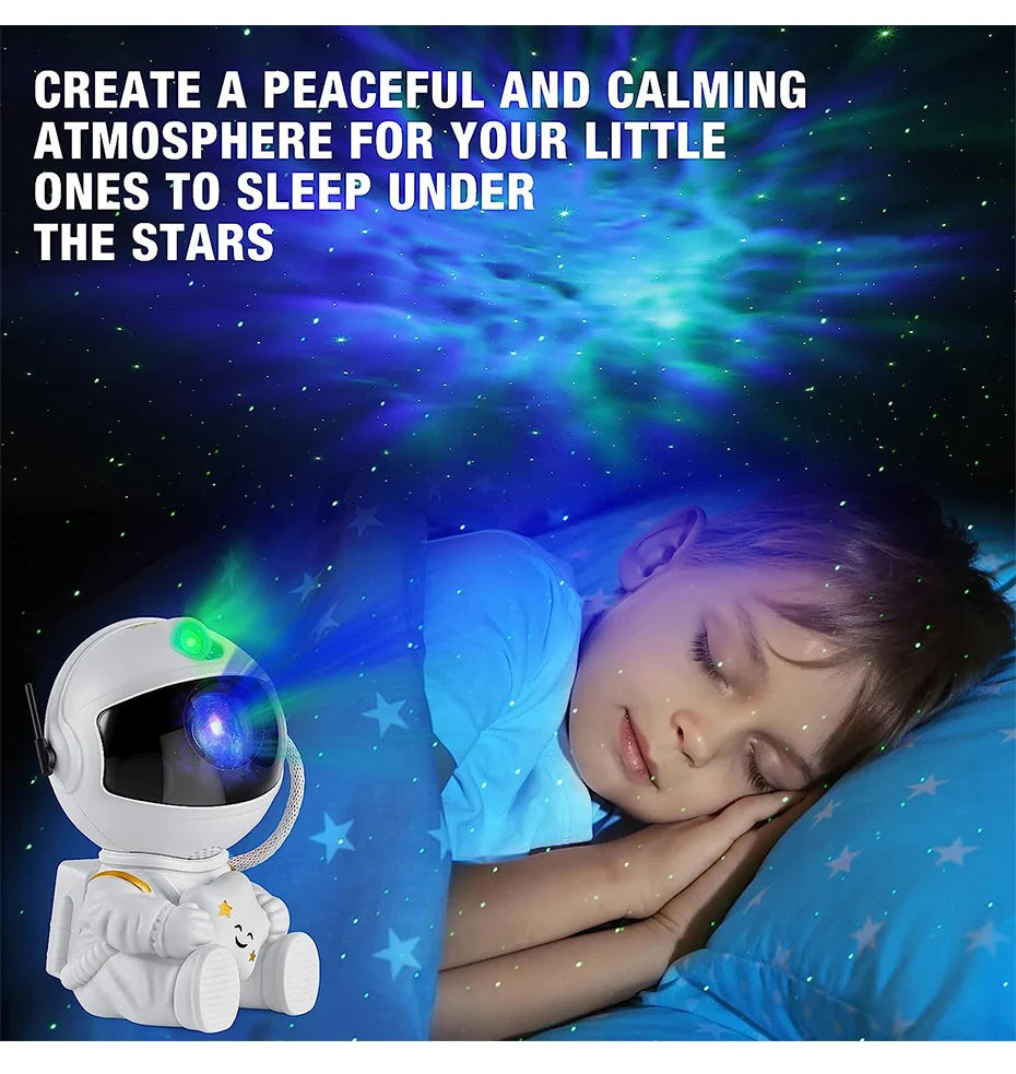 Astronaut Galaxy Star Projector Lamp - My Store