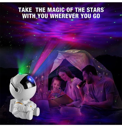 Astronaut Galaxy Star Projector Lamp - My Store