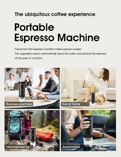 BrewMate Go - Portable Electric Espresso Maker for Home, Car & Outdoor - My Store
