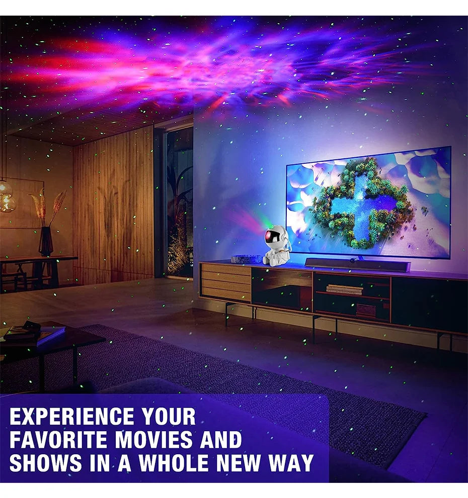 Astronaut Galaxy Star Projector Lamp - My Store