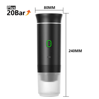 BrewMate Go - Portable Electric Espresso Maker for Home, Car & Outdoor - My Store