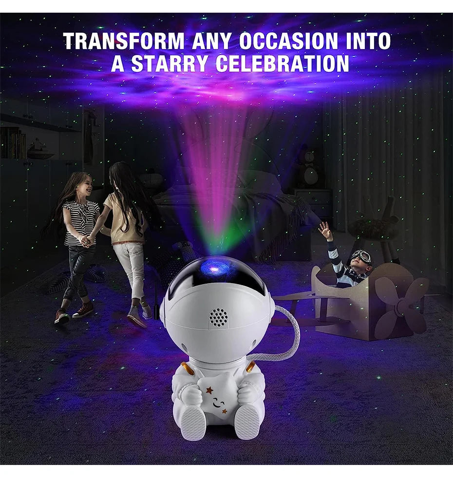 Astronaut Galaxy Star Projector Lamp - My Store