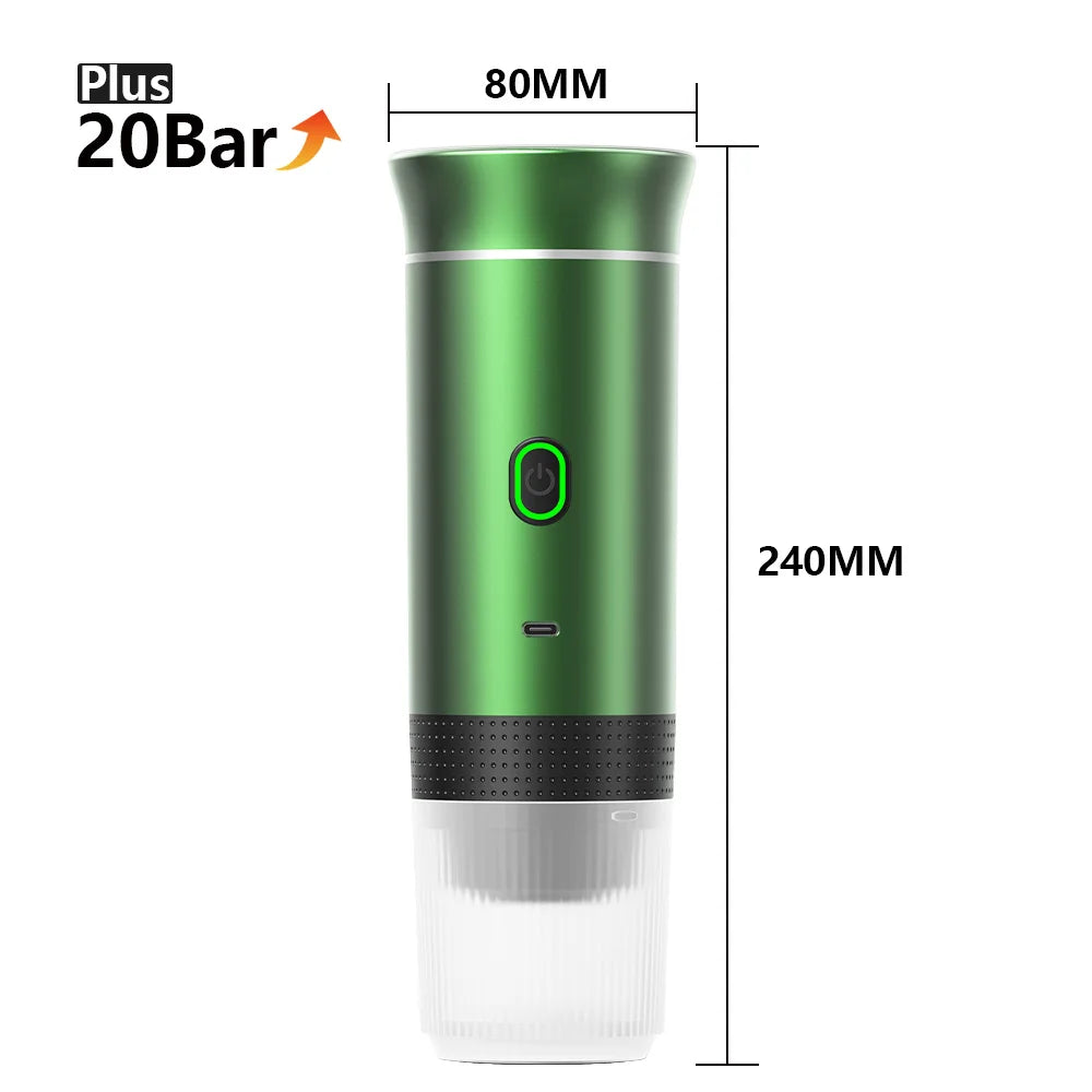 BrewMate Go - Portable Electric Espresso Maker for Home, Car & Outdoor - My Store