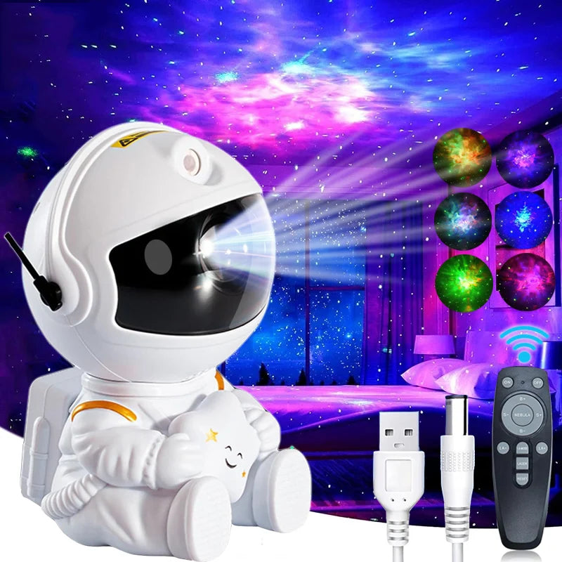 Astronaut Galaxy Star Projector Lamp - My Store