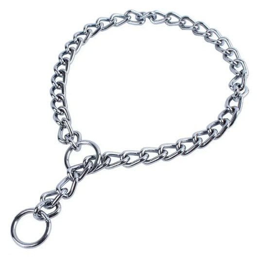 SteelGlide Snake Chain Dog Collar - My Store