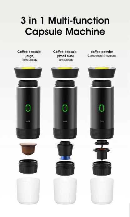 BrewMate Go - Portable Electric Espresso Maker for Home, Car & Outdoor - My Store